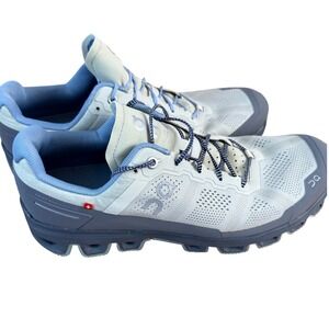 On Cloudventure Womens Trail Running Shoes Light Blue Grey Size 11